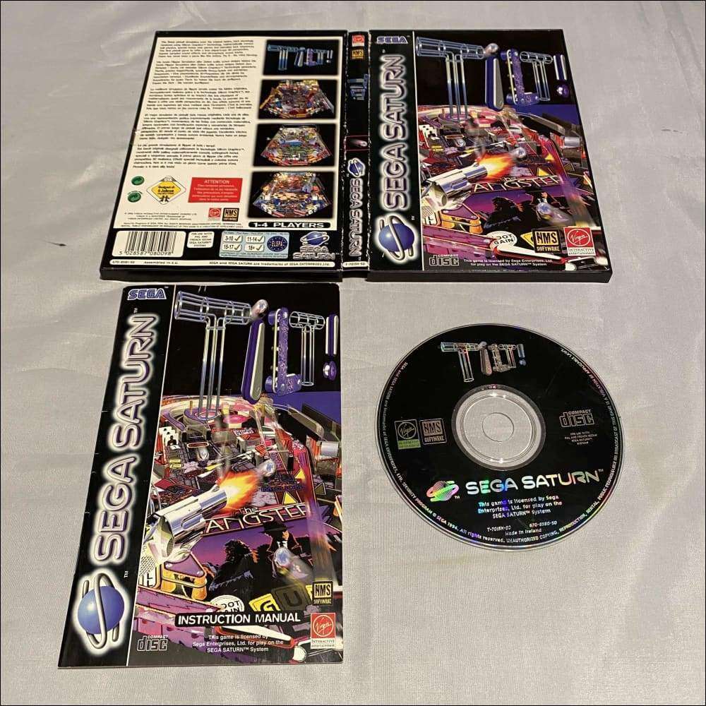 Buy Tilt Sega saturn game complete -@ 8BitBeyond