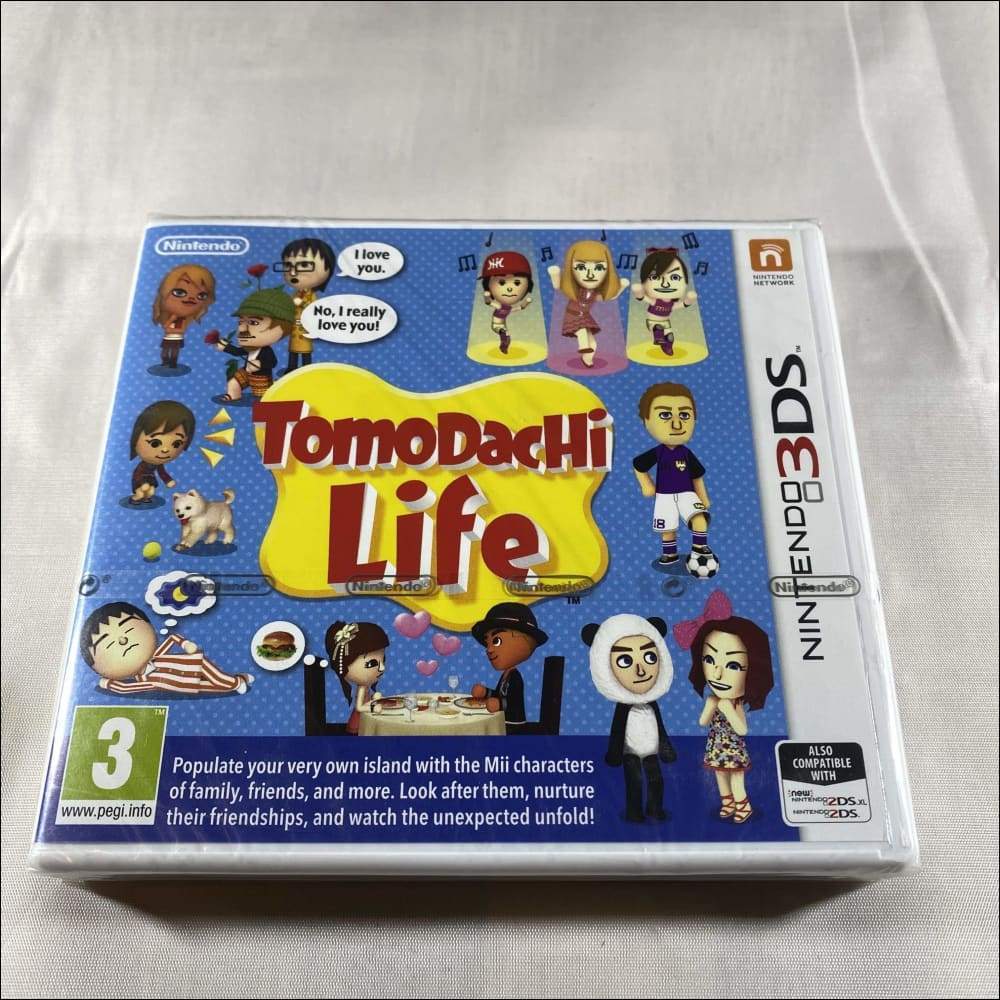 Tomodachi life Nintendo 3ds new sealed 8BitBeyond – retro