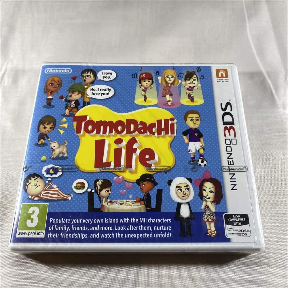 Tomodachi life Nintendo 3ds new sealed 27.99 8BitBeyond – retro game store  uk