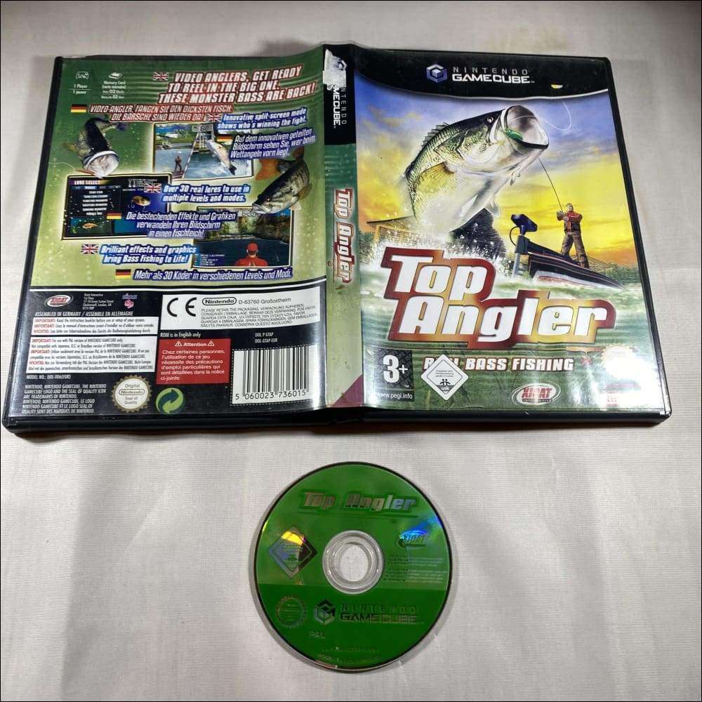 Buy Top Angler Nintendo GameCube game missing manual -@ 8BitBeyond