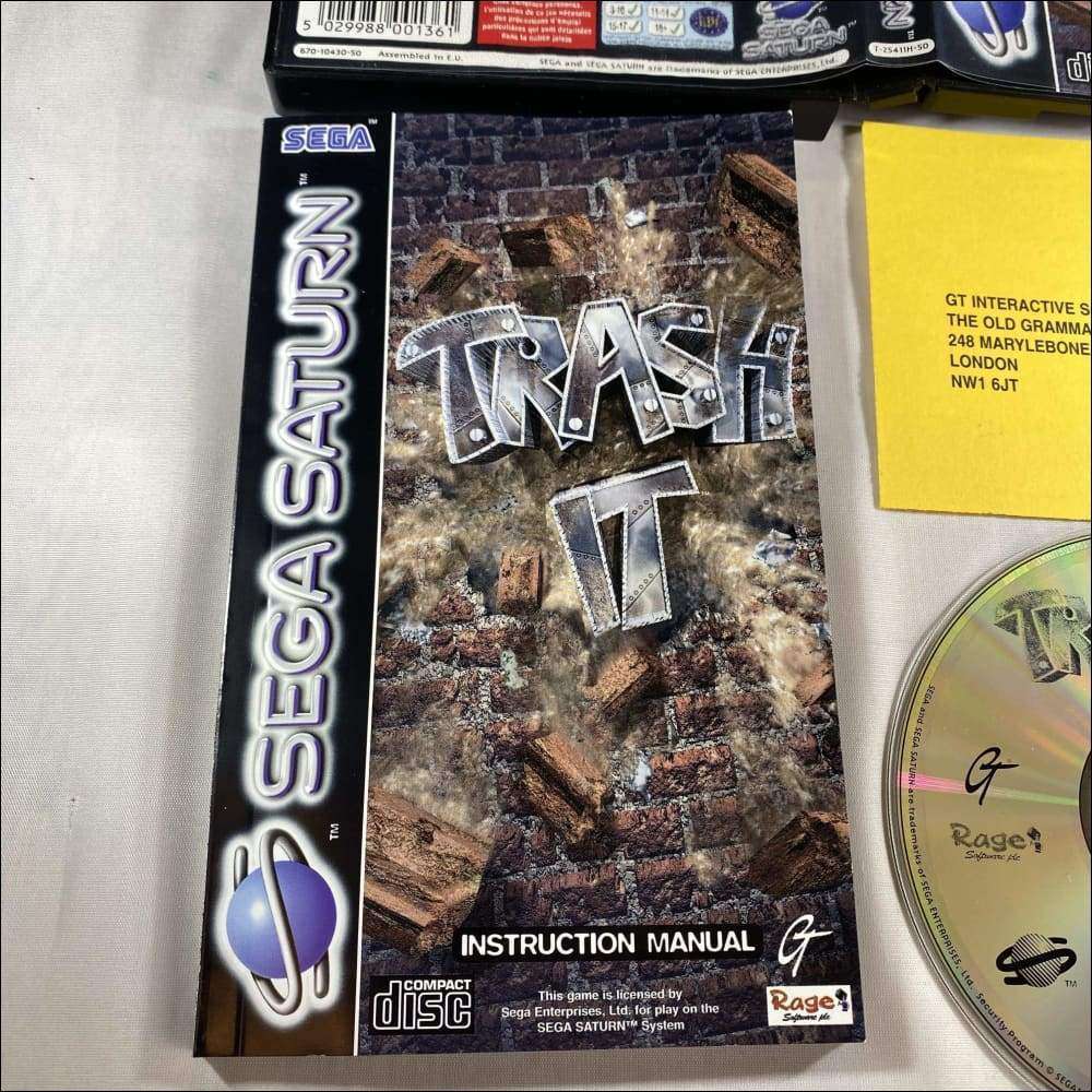 Buy Trash It Sega saturn game complete -@ 8BitBeyond