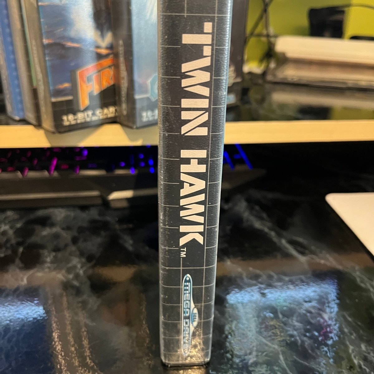 Buy Twin Hawk Sega mega drive -@ 8BitBeyond