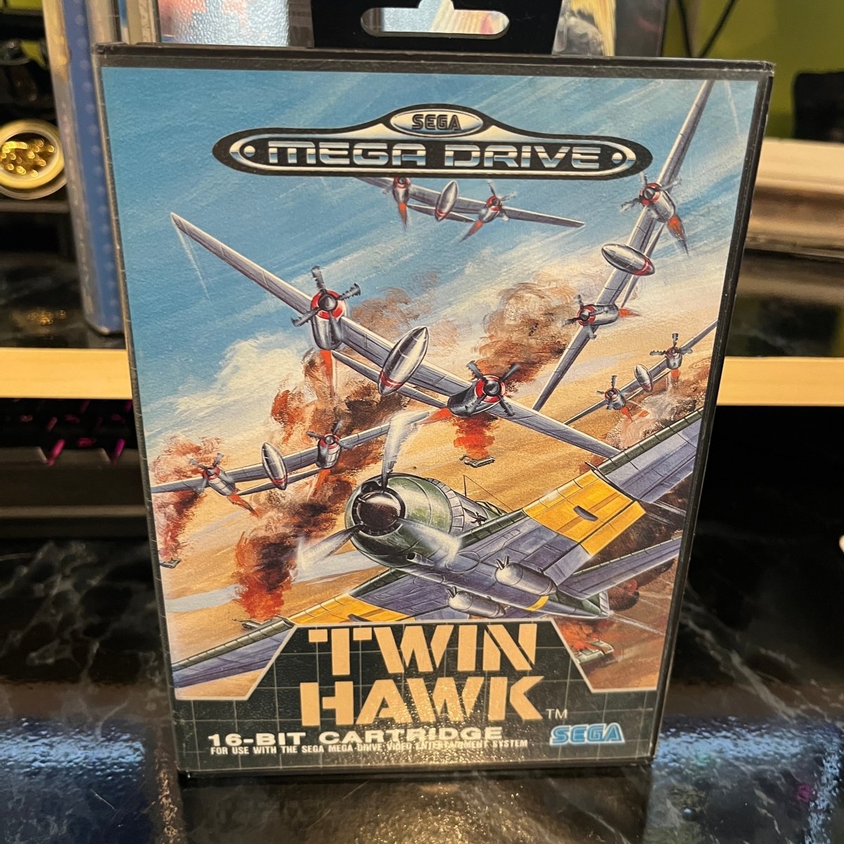 Buy Twin Hawk Sega mega drive -@ 8BitBeyond