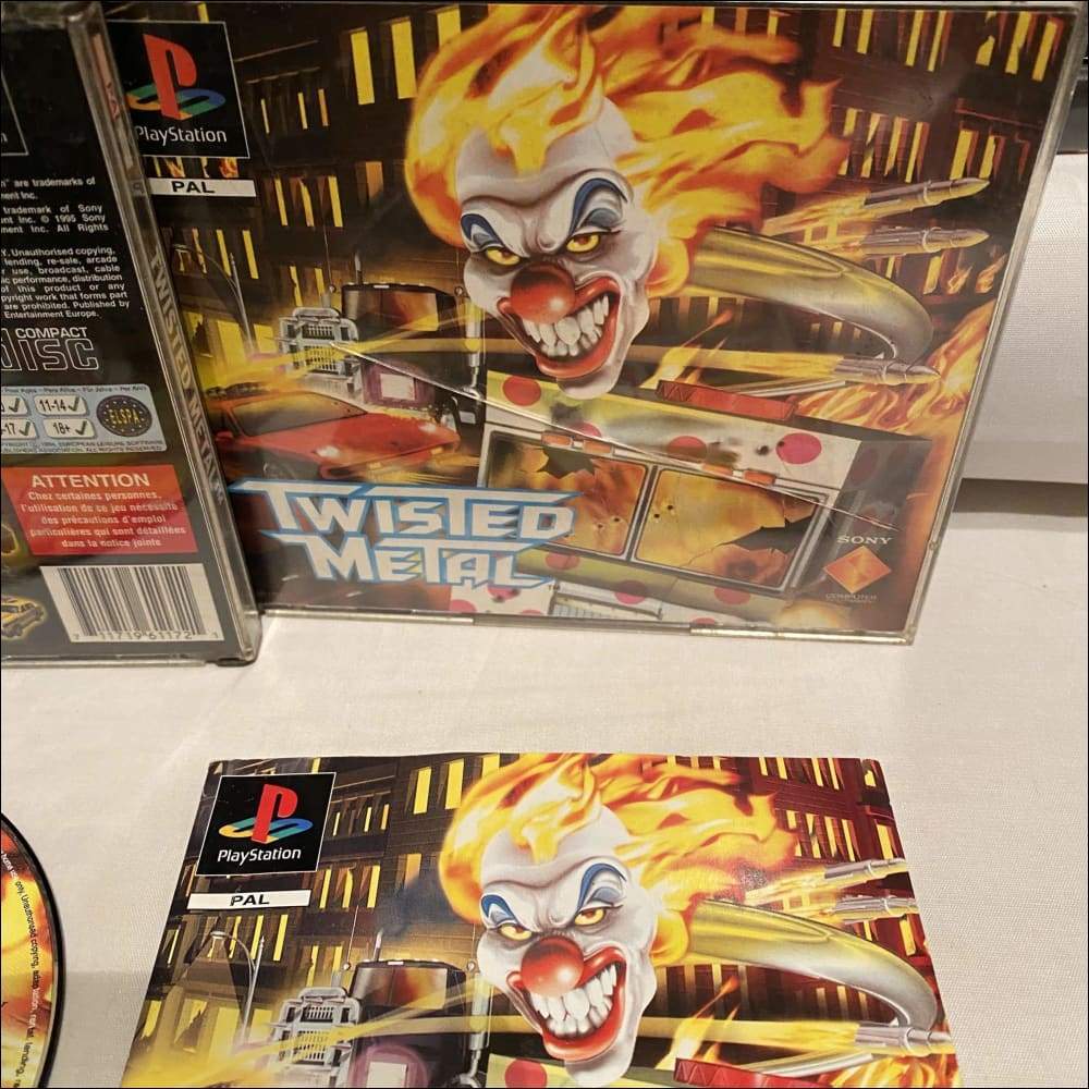 Ps1 Twisted Metal Xbox Twisted Metal World Tour PAL Sony