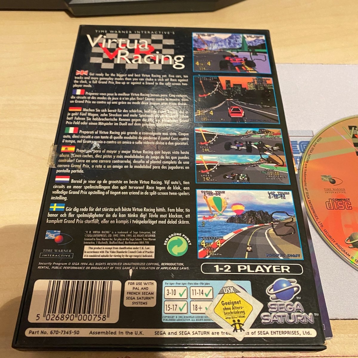 Buy Virtua Racing -@ 8BitBeyond