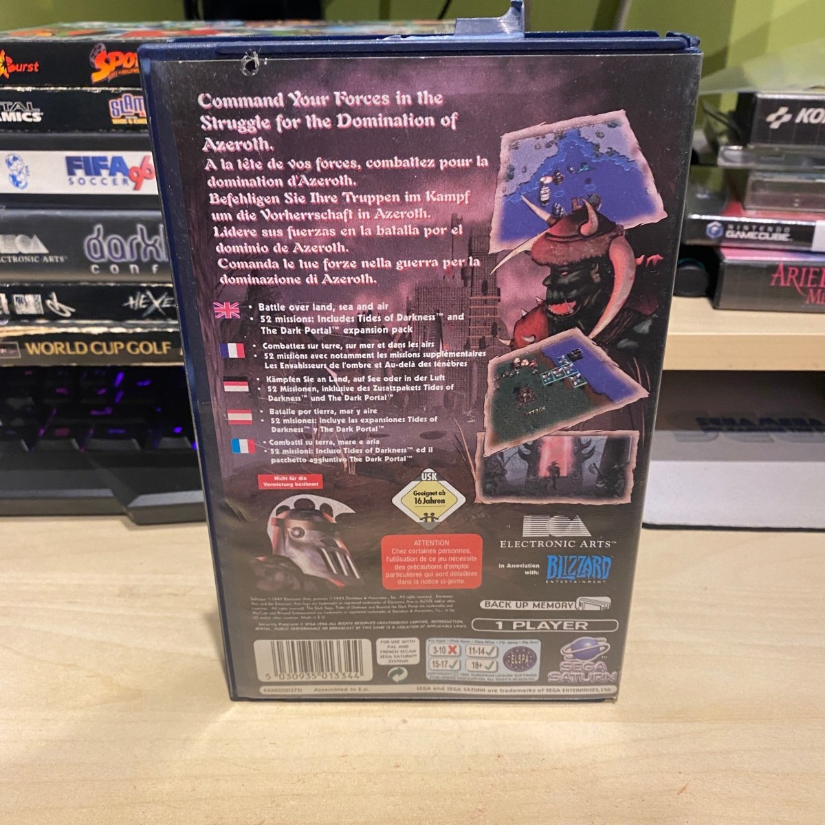 Buy Warcraft 2: The Dark Saga Sega saturn -@ 8BitBeyond