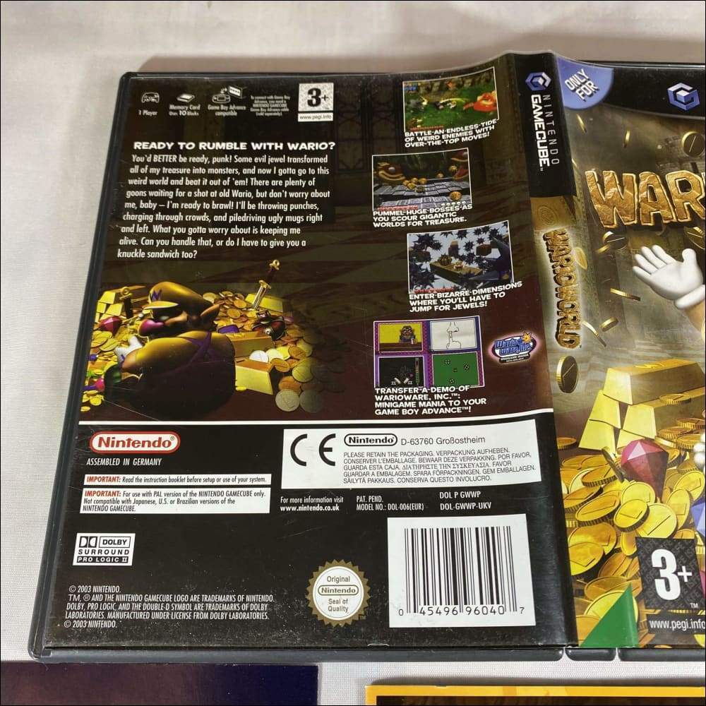 Buy Wario world nintendo gamecube game complete -@ 8BitBeyond