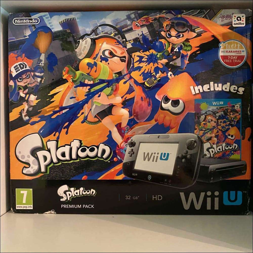 Splatoon Wii U Splatoon Free Play Wii U Splatoon Console Boxed