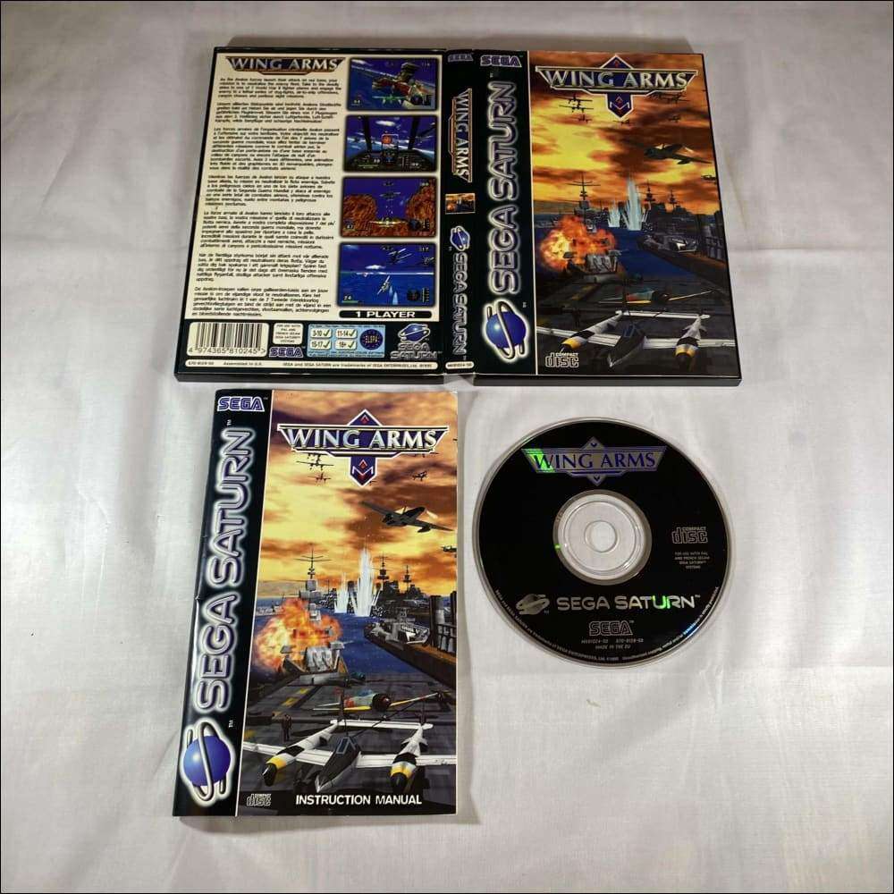 Buy Wing arms Sega saturn game complete -@ 8BitBeyond
