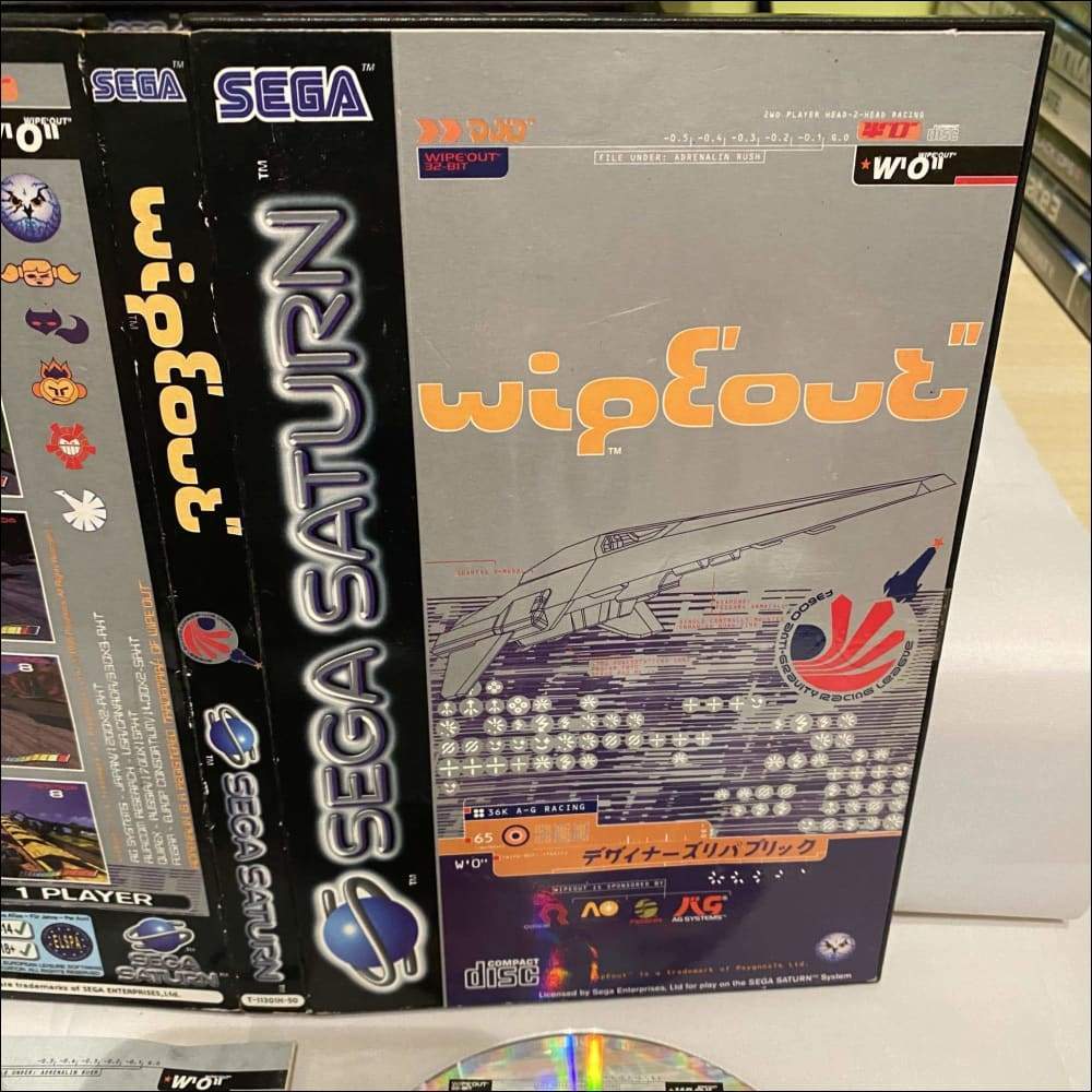 Buy Wipeout Sega saturn -@ 8BitBeyond