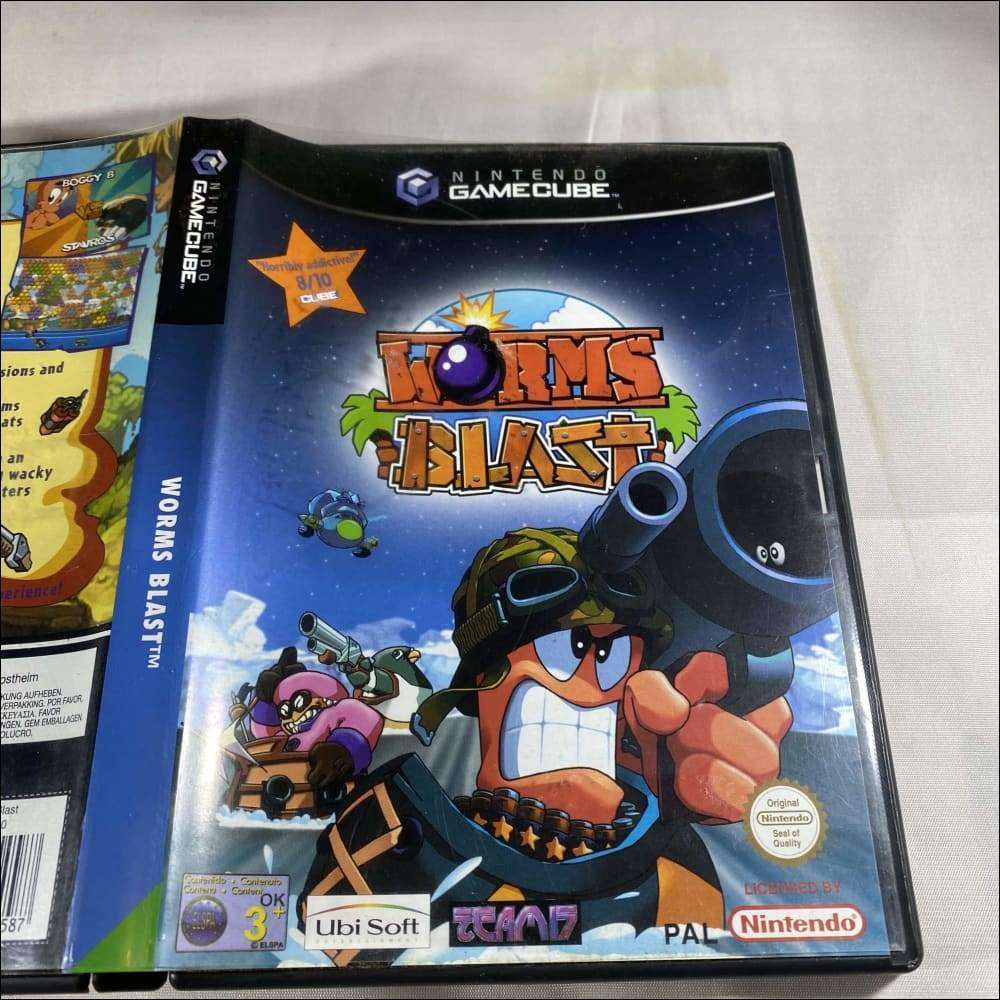 Buy Worms Blast Nintendo GameCube game complete -@ 8BitBeyond