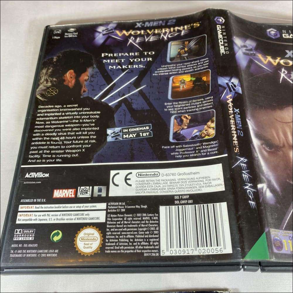 Buy X-men 2 wolverines revenge Nintendo GameCube game complete -@ 8BitBeyond