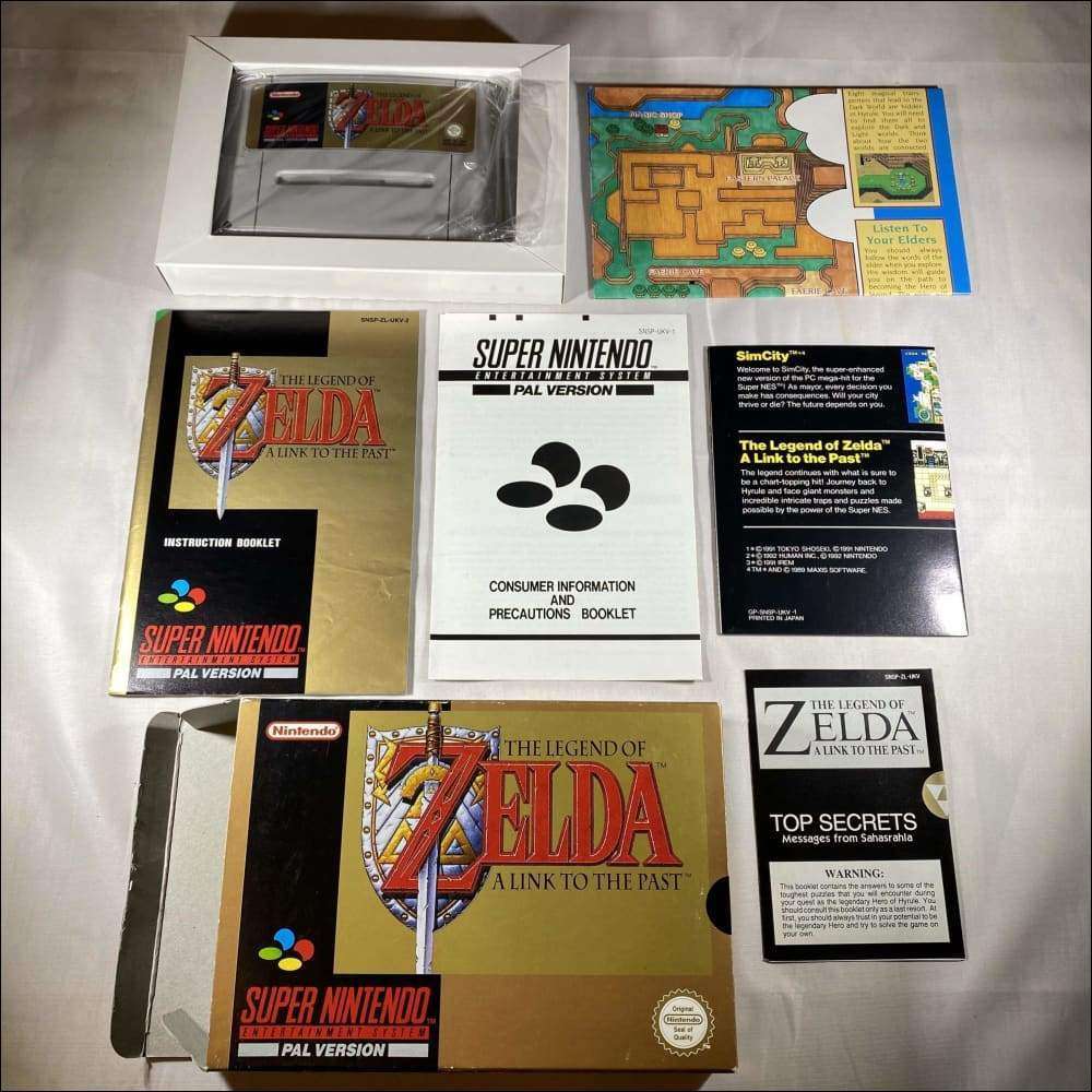 Buy Zelda a link to the past super Nintendo SNES game -@ 8BitBeyond