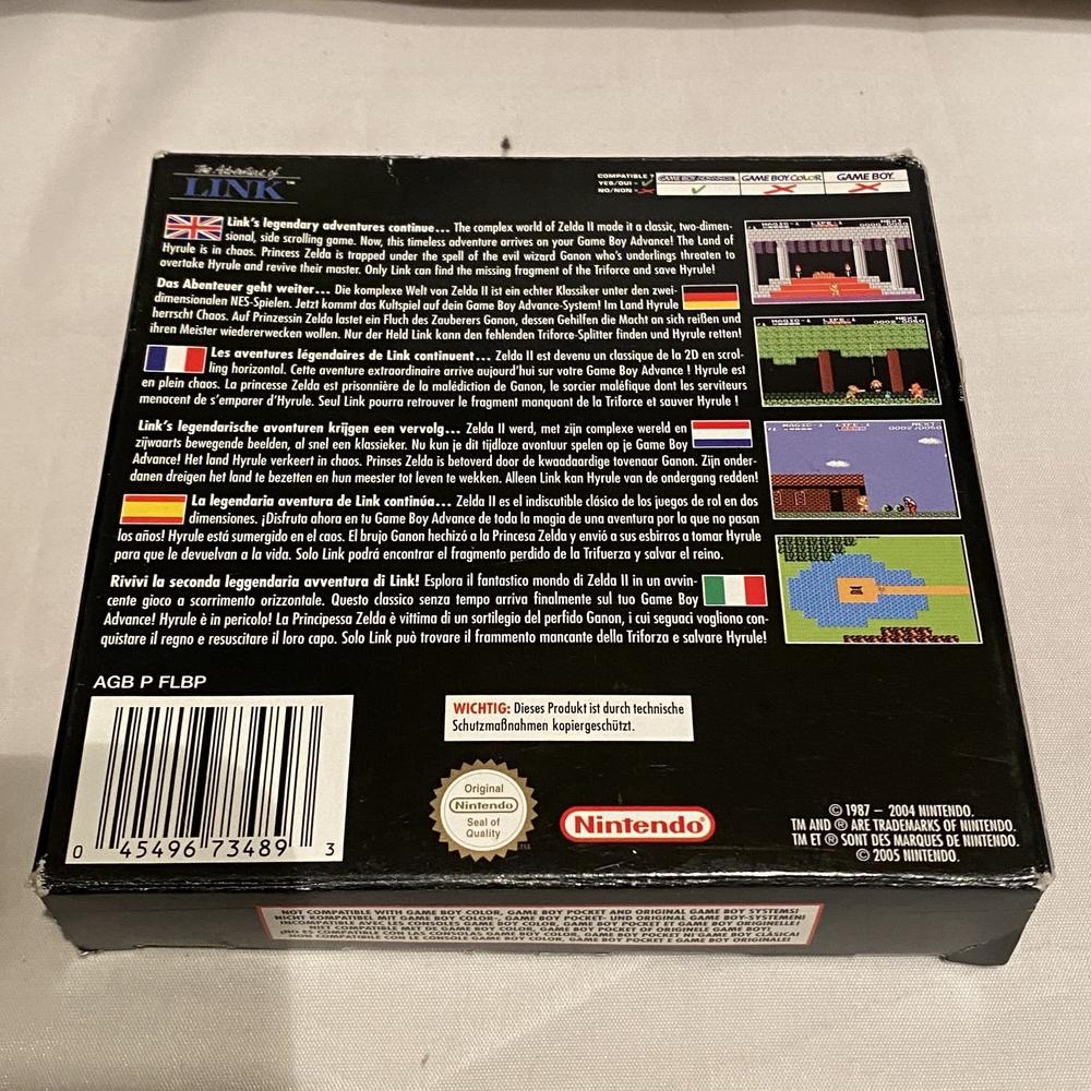 Buy Zelda ii the adventure of link gba boxed -@ 8BitBeyond