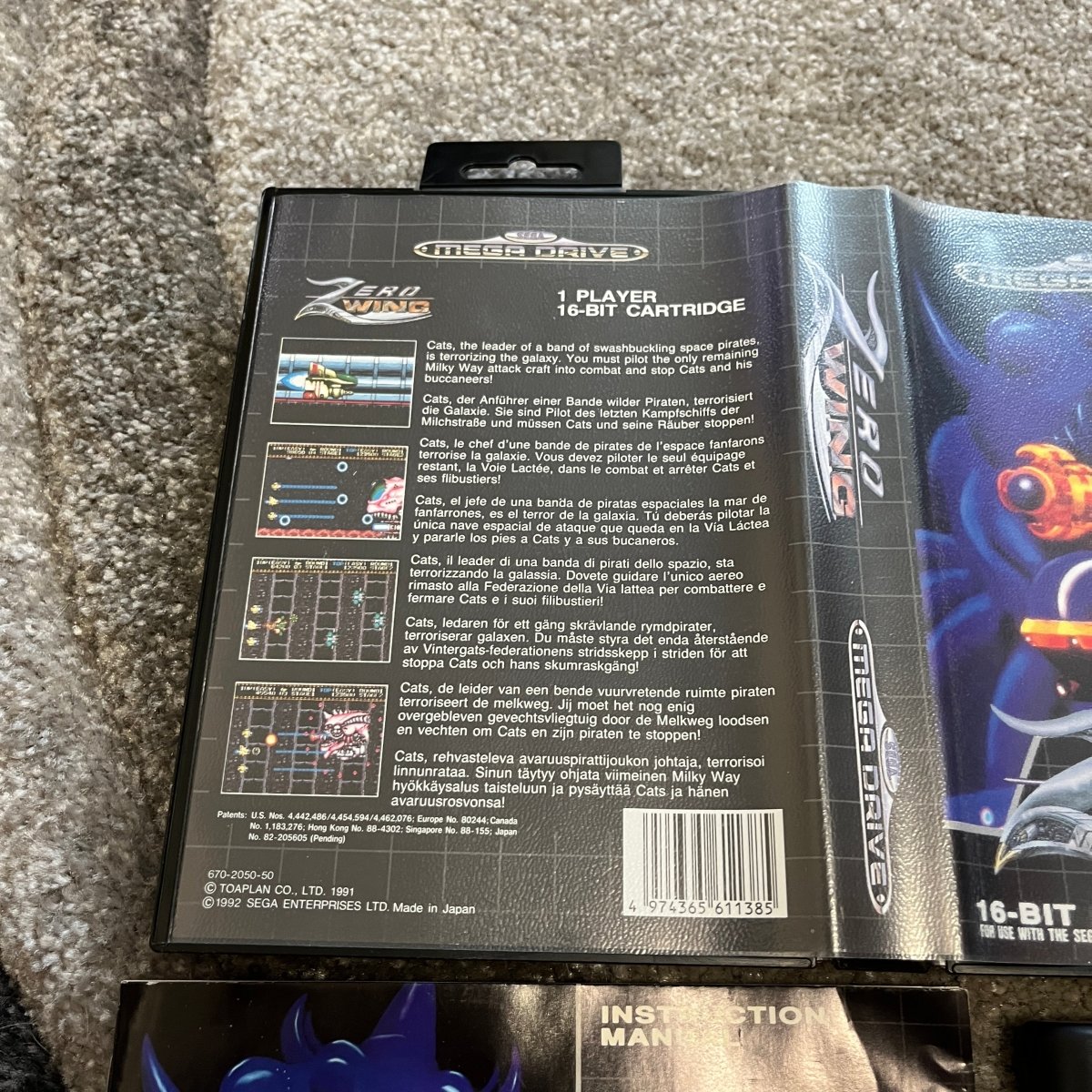 Buy Zero Wing Sega mega drive -@ 8BitBeyond