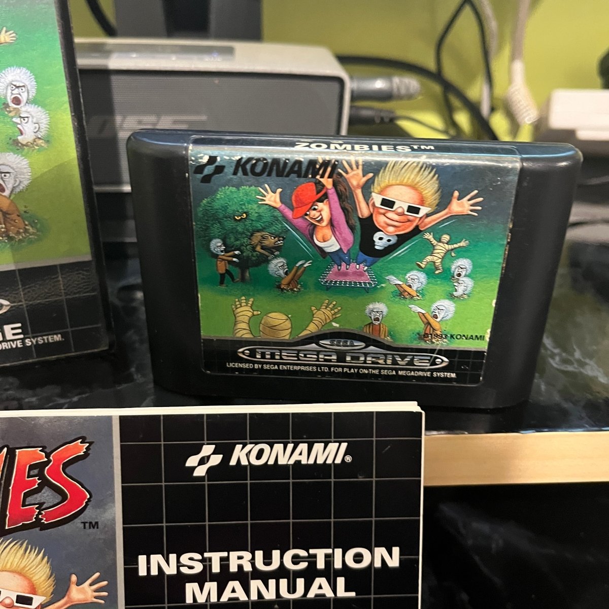 Buy Zombies Sega mega drive game -@ 8BitBeyond
