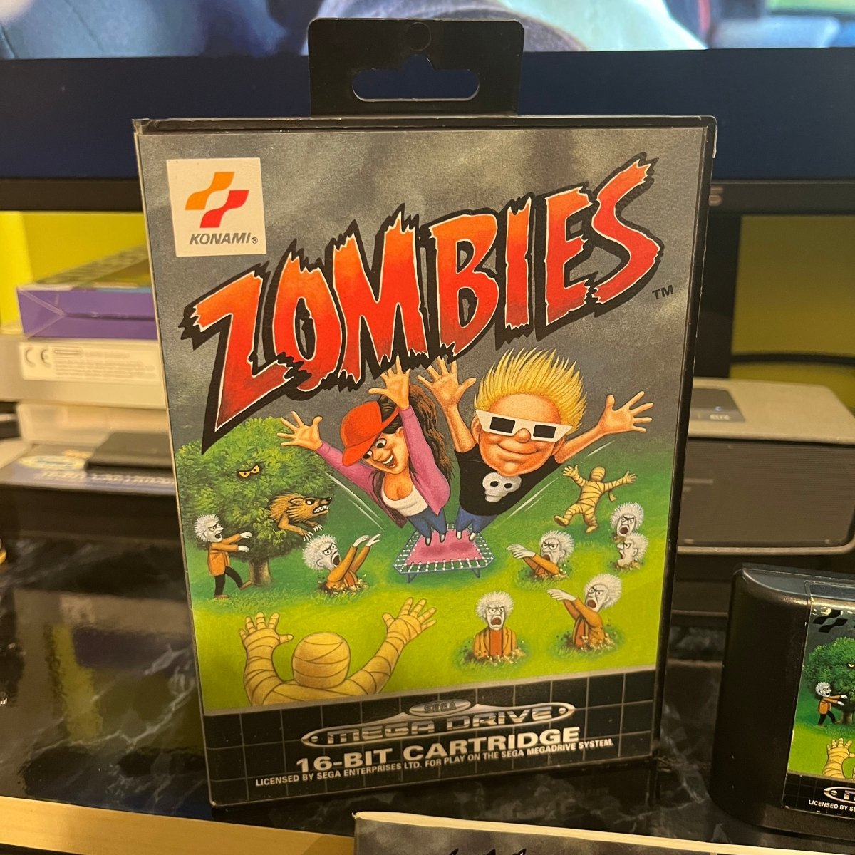 Buy Zombies Sega mega drive game -@ 8BitBeyond